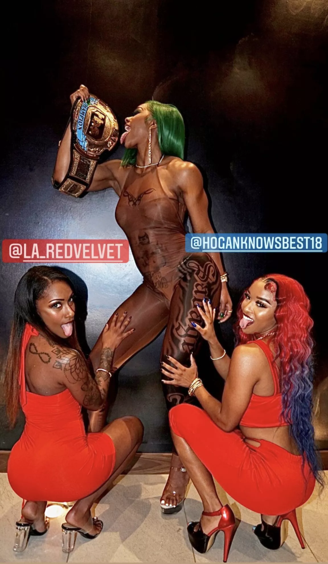 Jade and her Baddies. 😍 posted by da_bear69