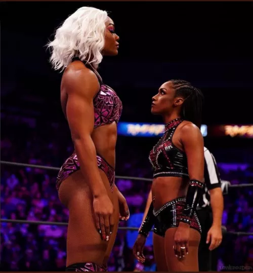 Jade Cargill & Red Velvet from AEW by djkanyo