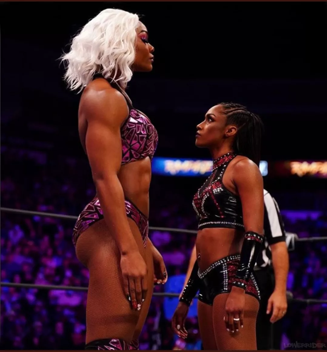 Jade Cargill & Red Velvet from AEW posted by djkanyo