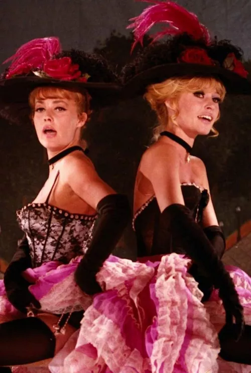 Jeanne Moreau, Brigitte Bardot Viva Maria 1965 by ragingcook82