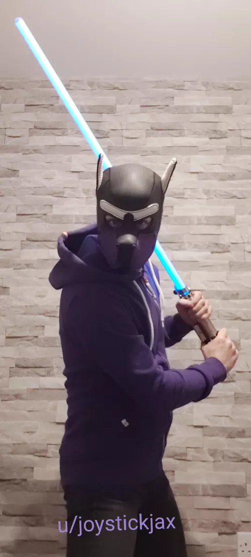 Jedi pup 🐾 by joystickjax