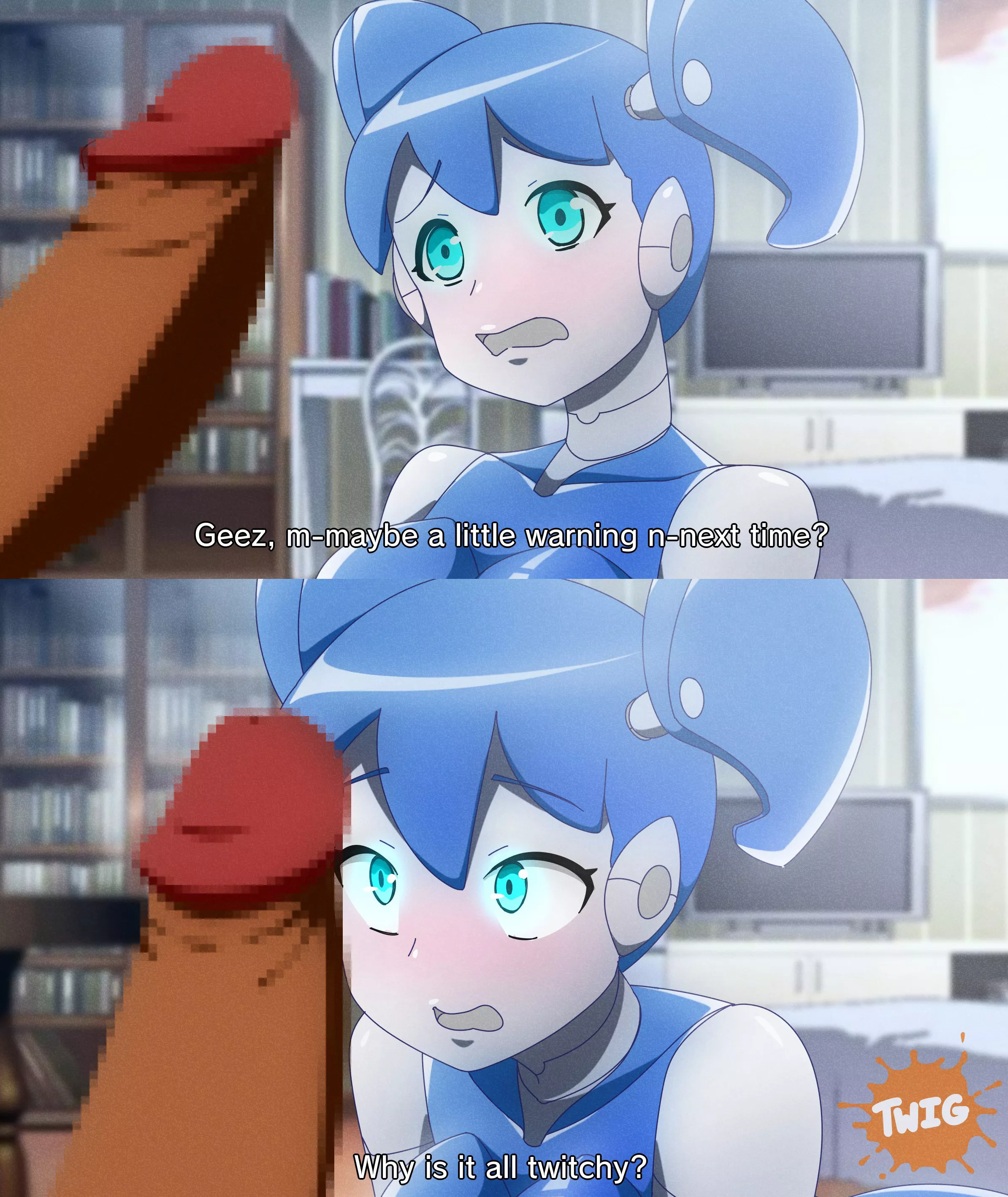 Jenny (Threetwigs) [My Life as a Teenage Robot] posted by ObserveAndHerve