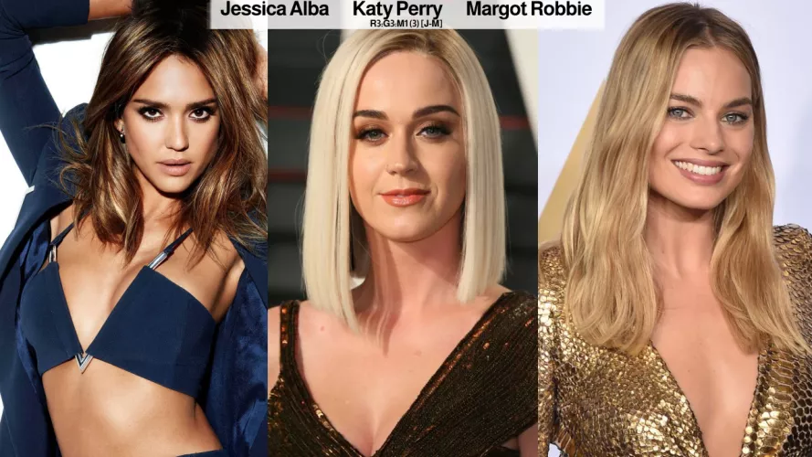 Jessica Alba vs. Katy Perry vs. Margot Robbie by lemosiii