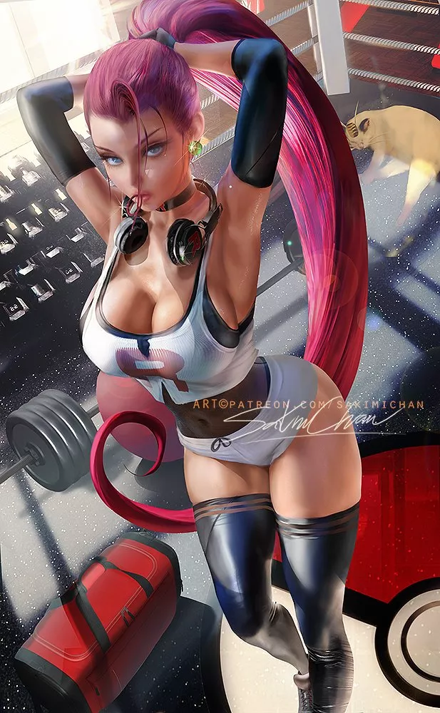 Jessie [Pokemon] (Sakimichan) posted by CheetahSperm18
