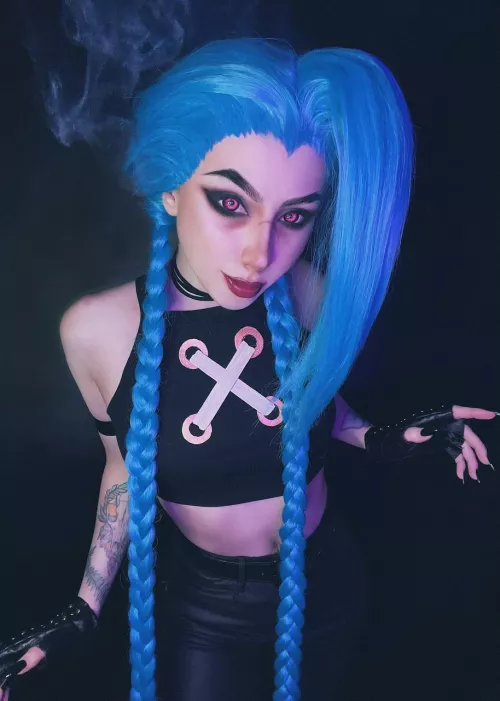 Jinx (Arcane) by FoxMellis by Fox_Mellis