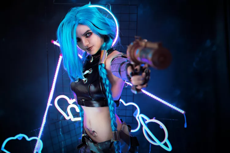 Jinx cosplay by me! by zyggdrasilp