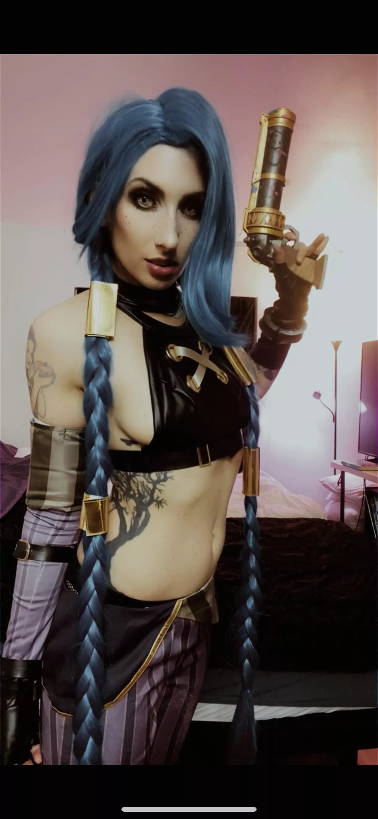 Jinx from “Arcane.” posted by MissLunaLong