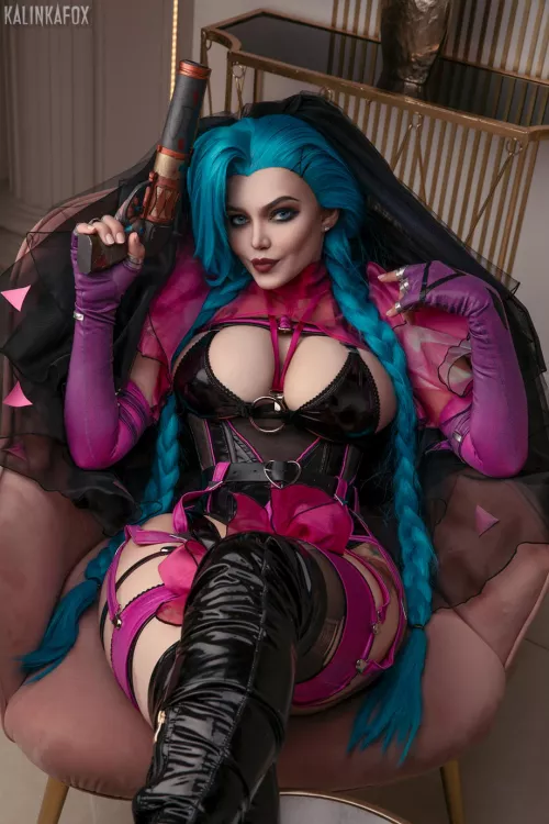 Jinx version by Kalinka Fox [League of Legends] by kalinkafox