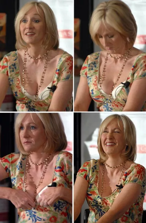 JK Rowling is stacked by CarefulCakeMix