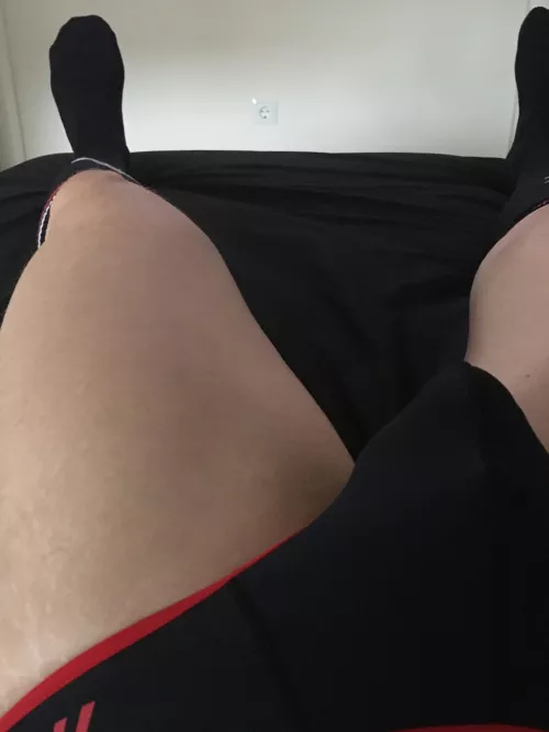 Jock and socks…ready to chill by bottomupbcn