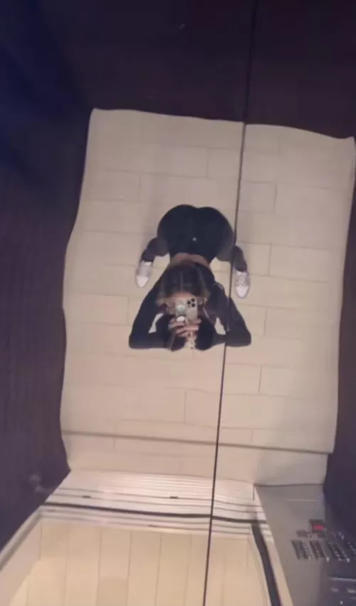 join me in the elevator don’t be shy by Happy-Willingness291