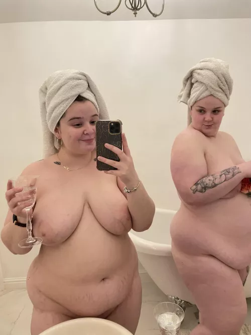 Join us for a bath? by lingeriequeenx