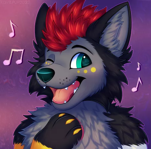 JTWusky by me KoviePup by Kovied