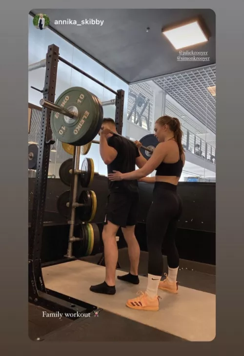 Julie Svendsen and her 🍑 by Money_Training8767