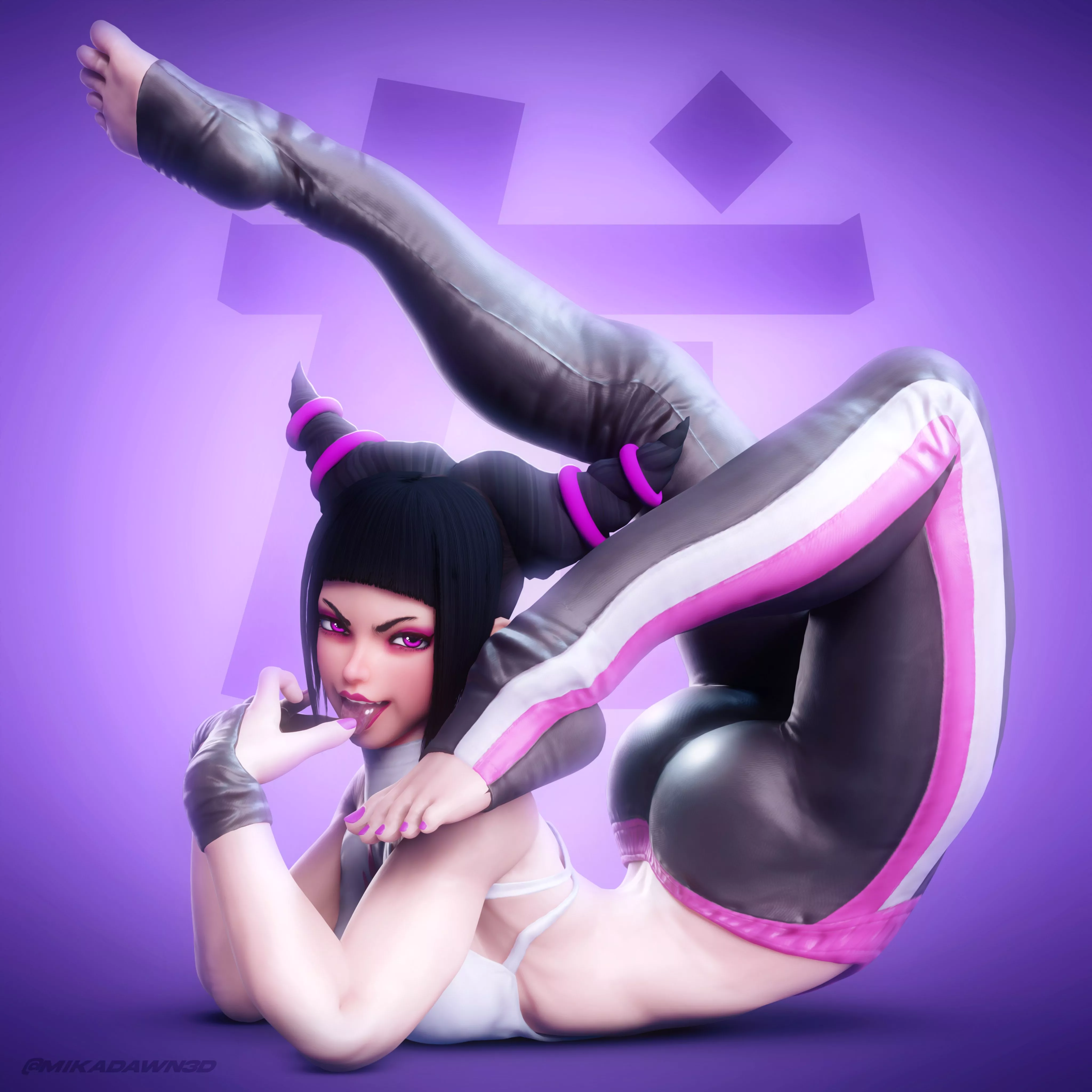 Juri (MikaDawn3D) [Street Fighter] posted by Kuro-Oji