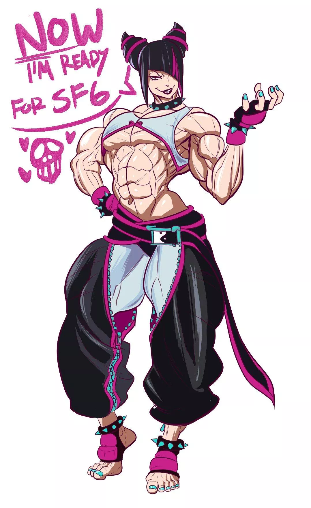 Juri(@Guitartist2)[Street Fighter] posted by TheTMoneyMan