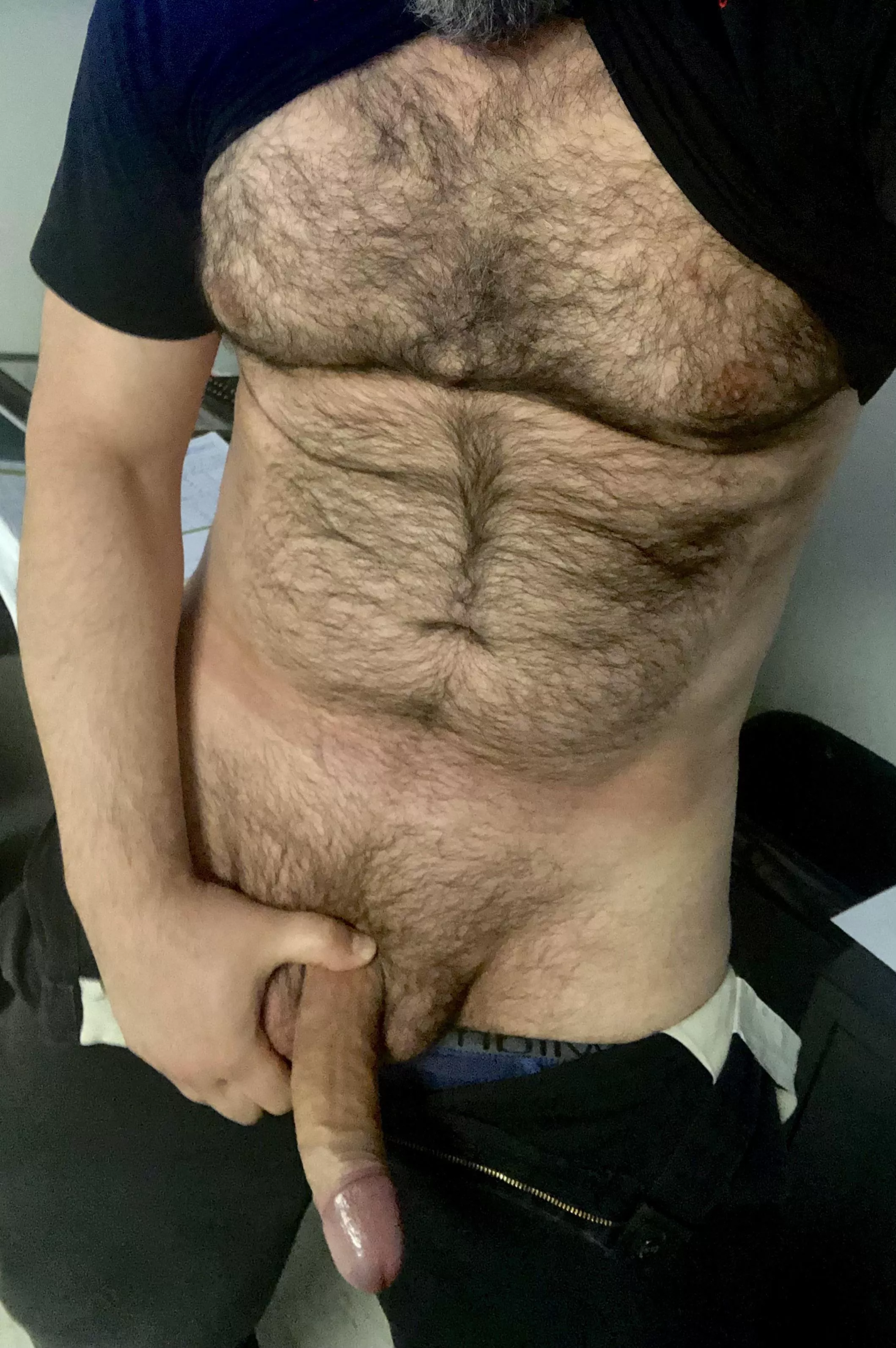 Just a bit of beard from my chin, but a whole lot of boner for me to slide in. posted by OGamer80