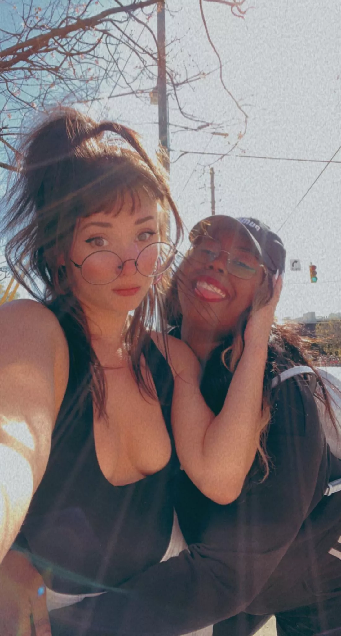 Just a couple of kittens out on the town posted by BifocalBunnies