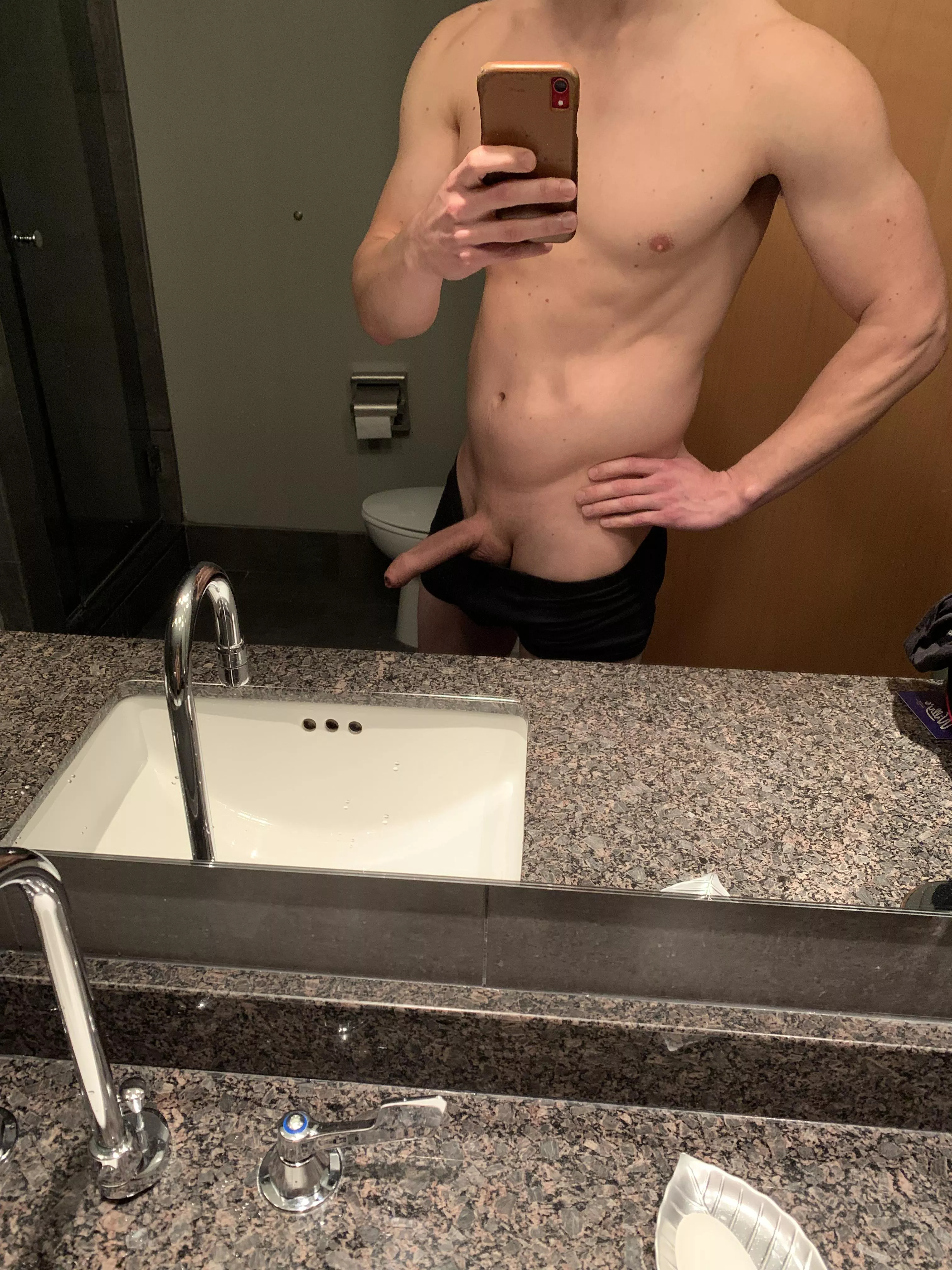 Just a dude. In a hotel. With a bottle of wine. posted by subwaysinpittsburgh