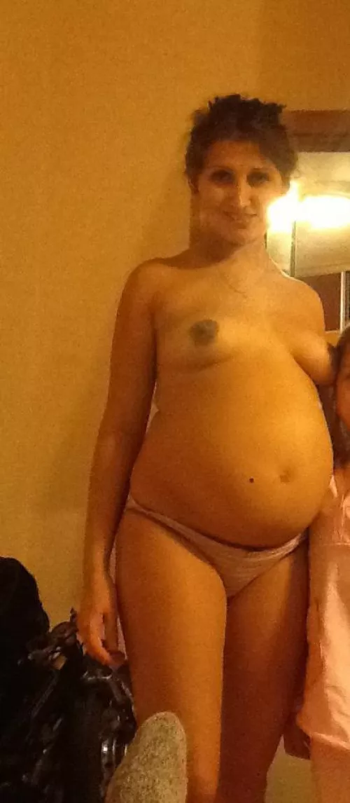 just a few months ago. I miss being pregnant. by hornywhoreready4more