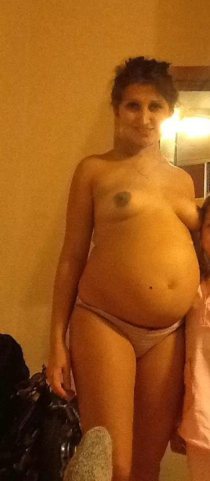 just a few months ago. I miss being pregnant. posted by hornywhoreready4more