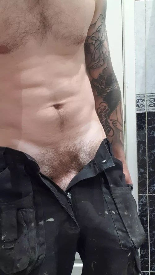 just a guy doing a days work by wild_card_36