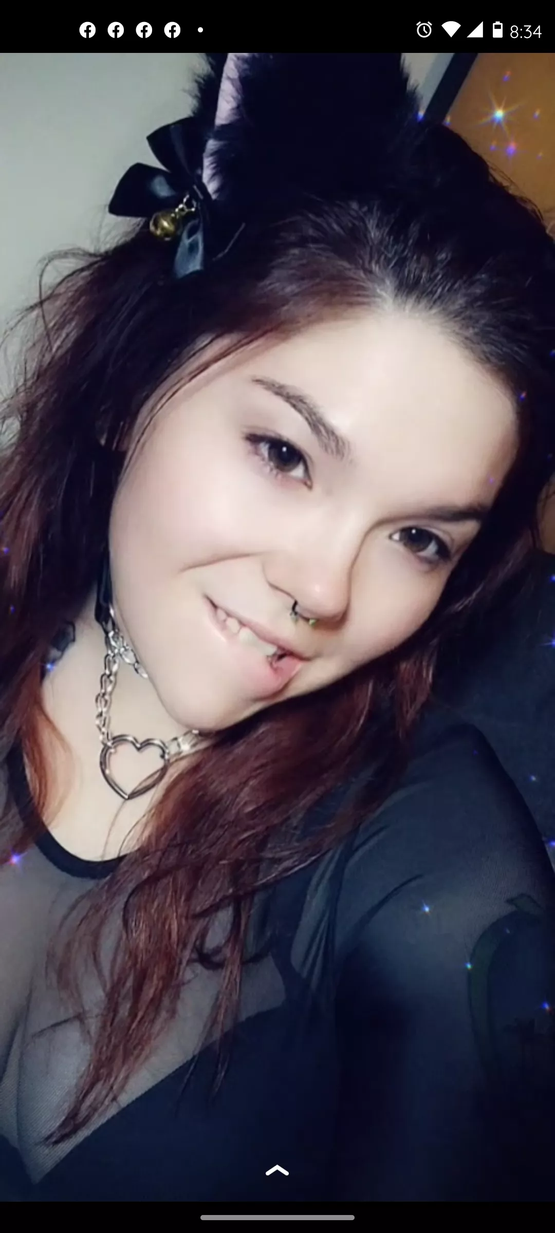 just a kitty feeling naughty 🔥 posted by SorayaMoon_