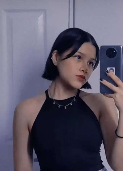 Just a little dark pic. Planning to maybe take something off but before that, would like to hear you. Of what you’ve seen on this pic what intimate ideas come to your mind? Obviously, if there where. by Either-Cabinet3910