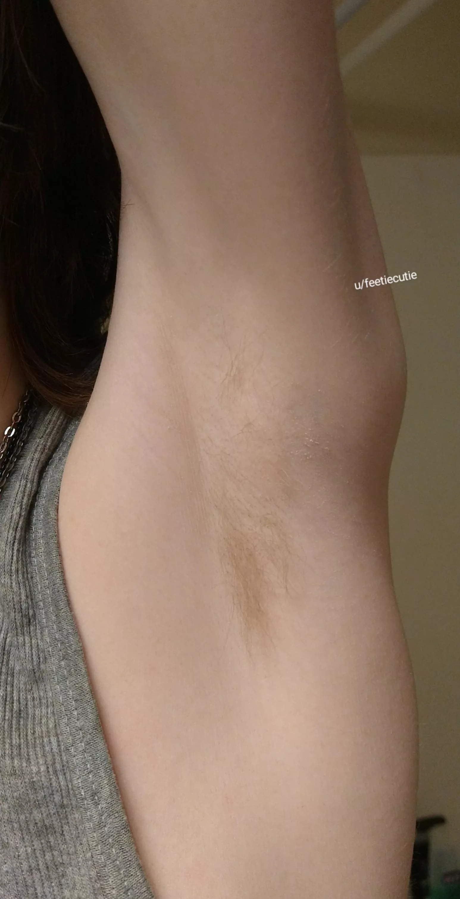 Just a little hairy ~ posted by feetiecutie