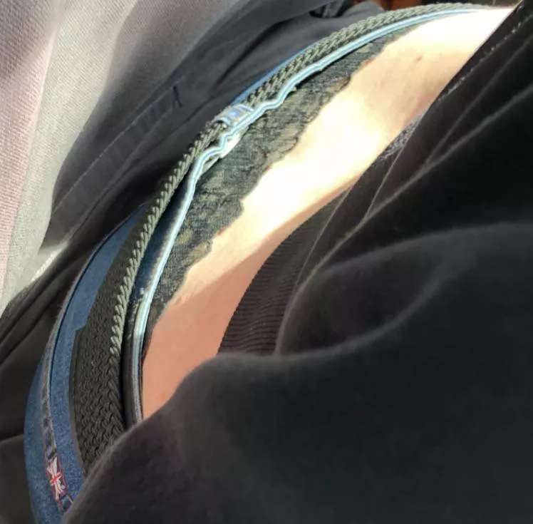 Just a peek of black lace 😇 posted by summerdayfalls