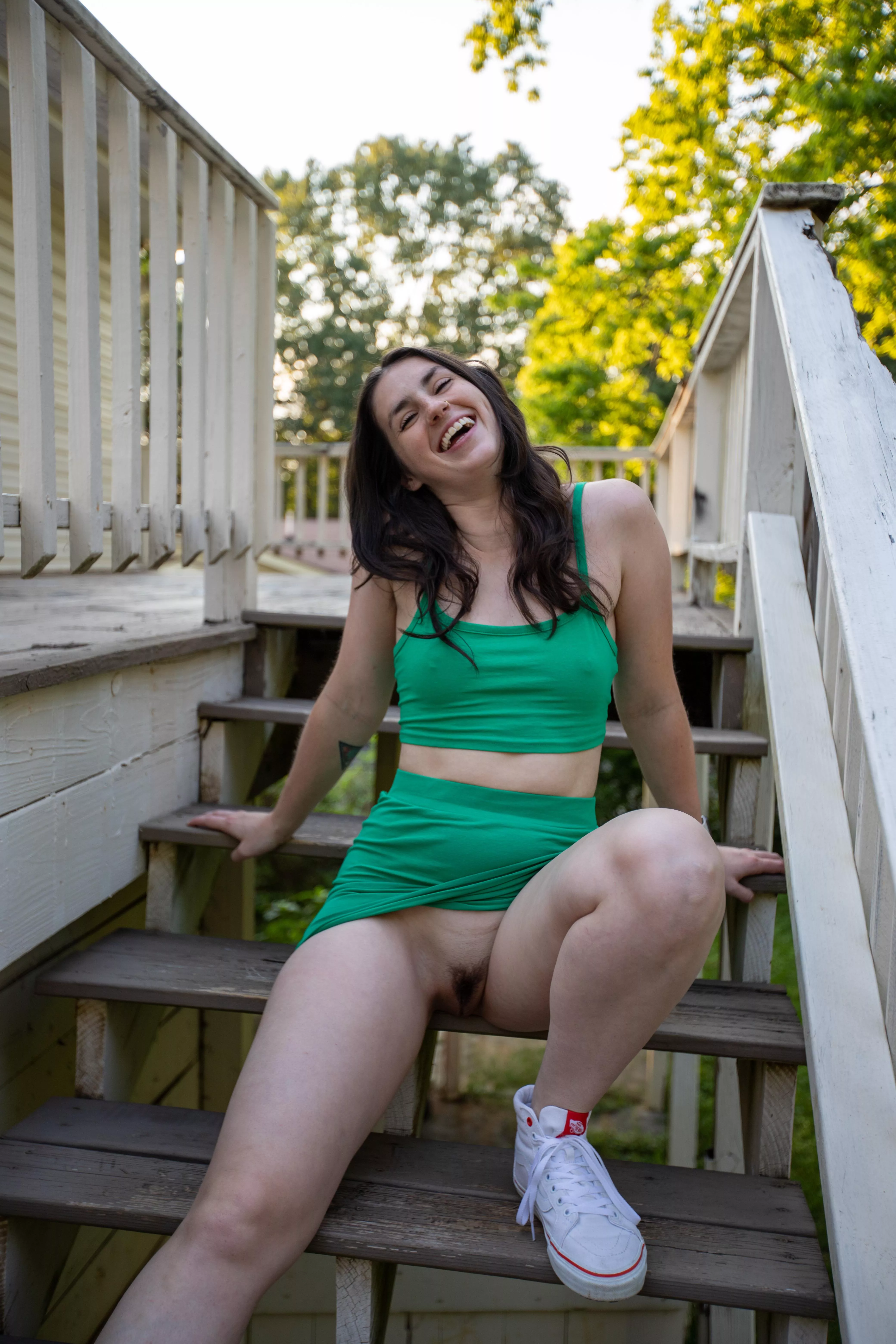 Just a peek of the real me😈 posted by MadamPeony_xxx