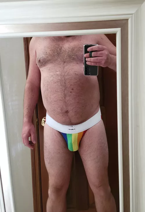 Just a proud bear🏳️‍🌈 by Mikie92566