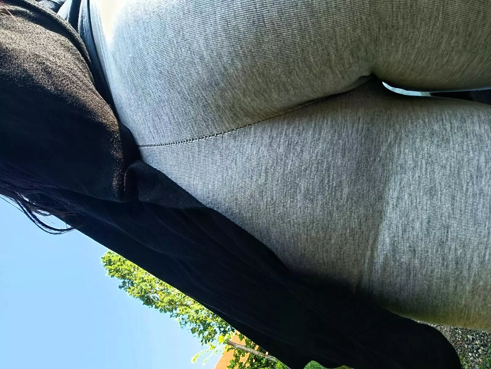 Just a quick outdoor selfie of my butt! posted by emily_glass909