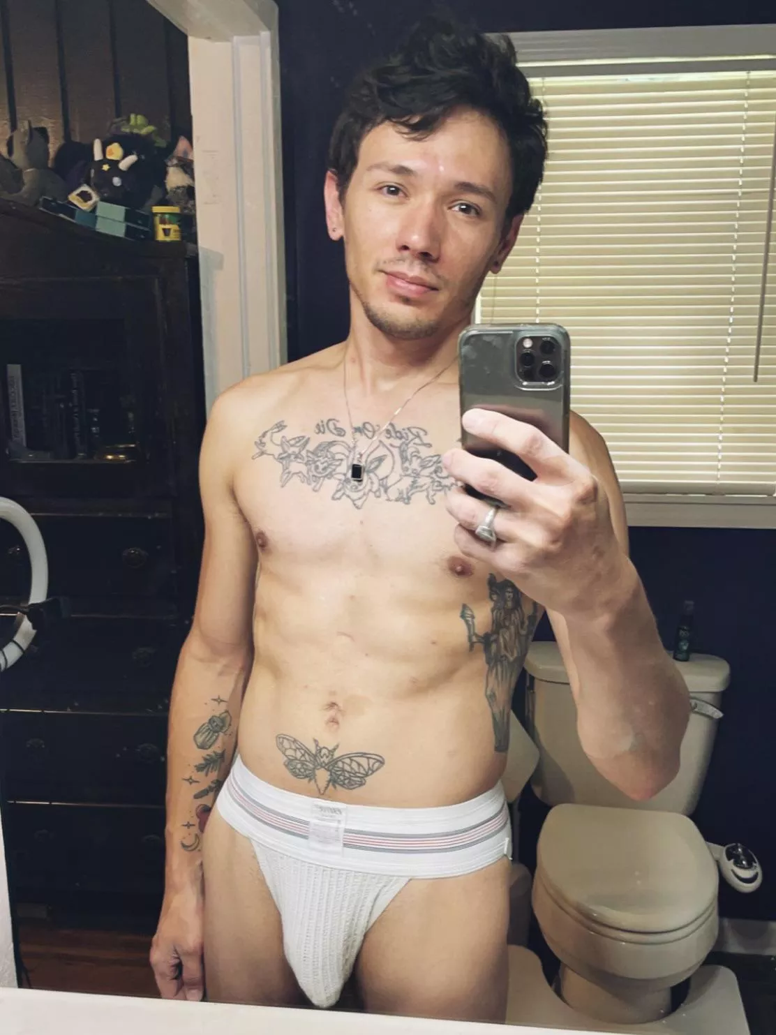 Just a quick pre-shower bathroom selfie. Happy Pride ❤️🧡💛💚💙💜 posted by TheNakedNovelist