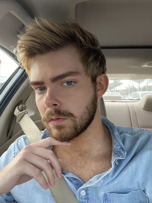 Just a selfie from the car today by Smooth_Jury3156