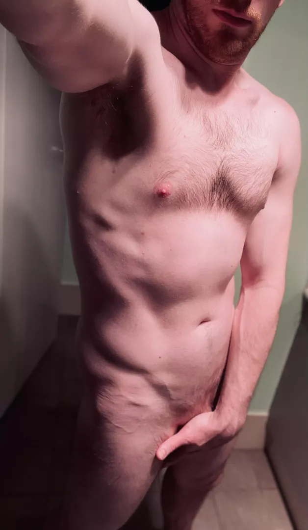 Just a simple pre-shower selfie. Join me? posted by MoreSnackyThings