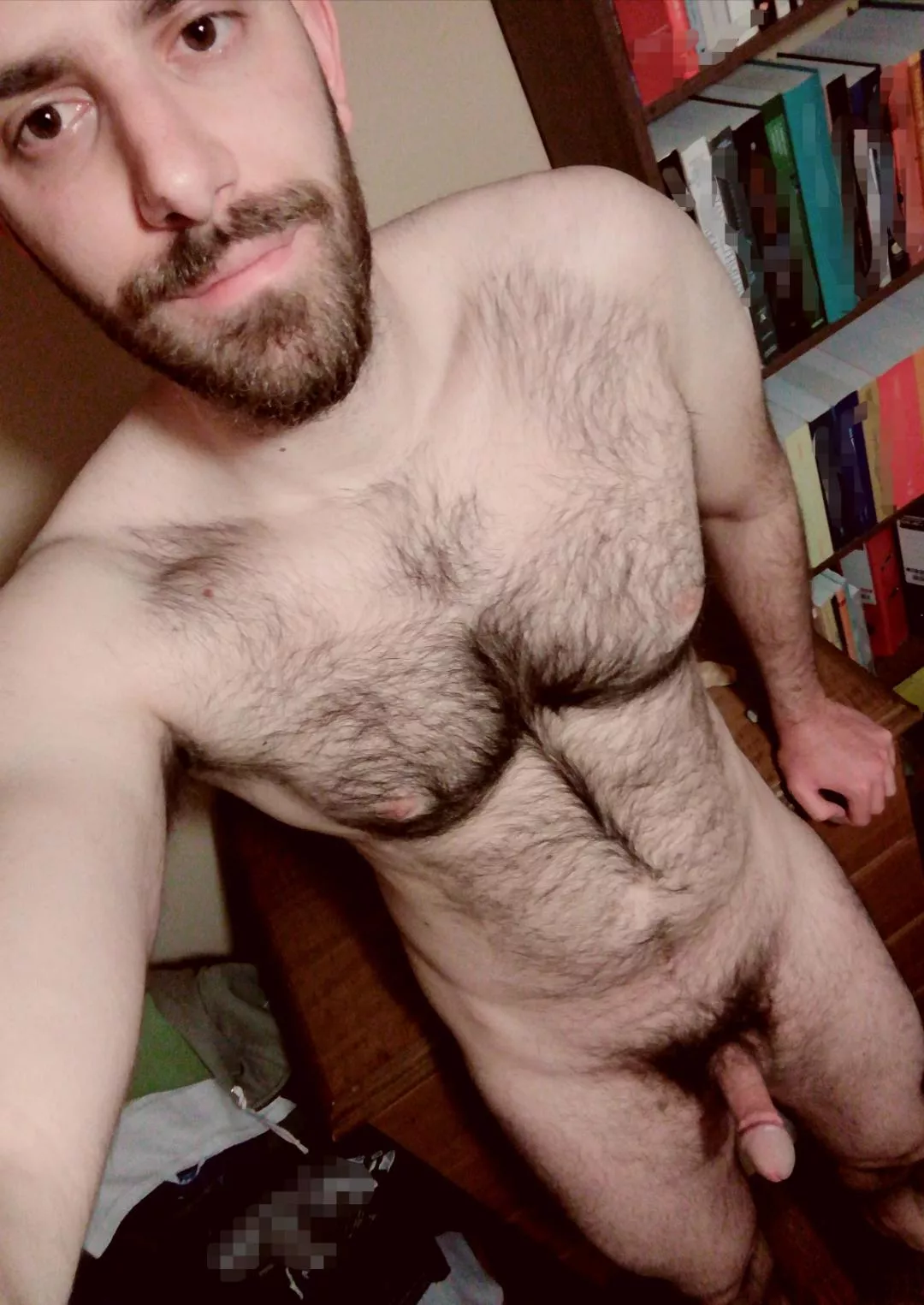 Just a sleepy bearded selfie posted by angie_preston