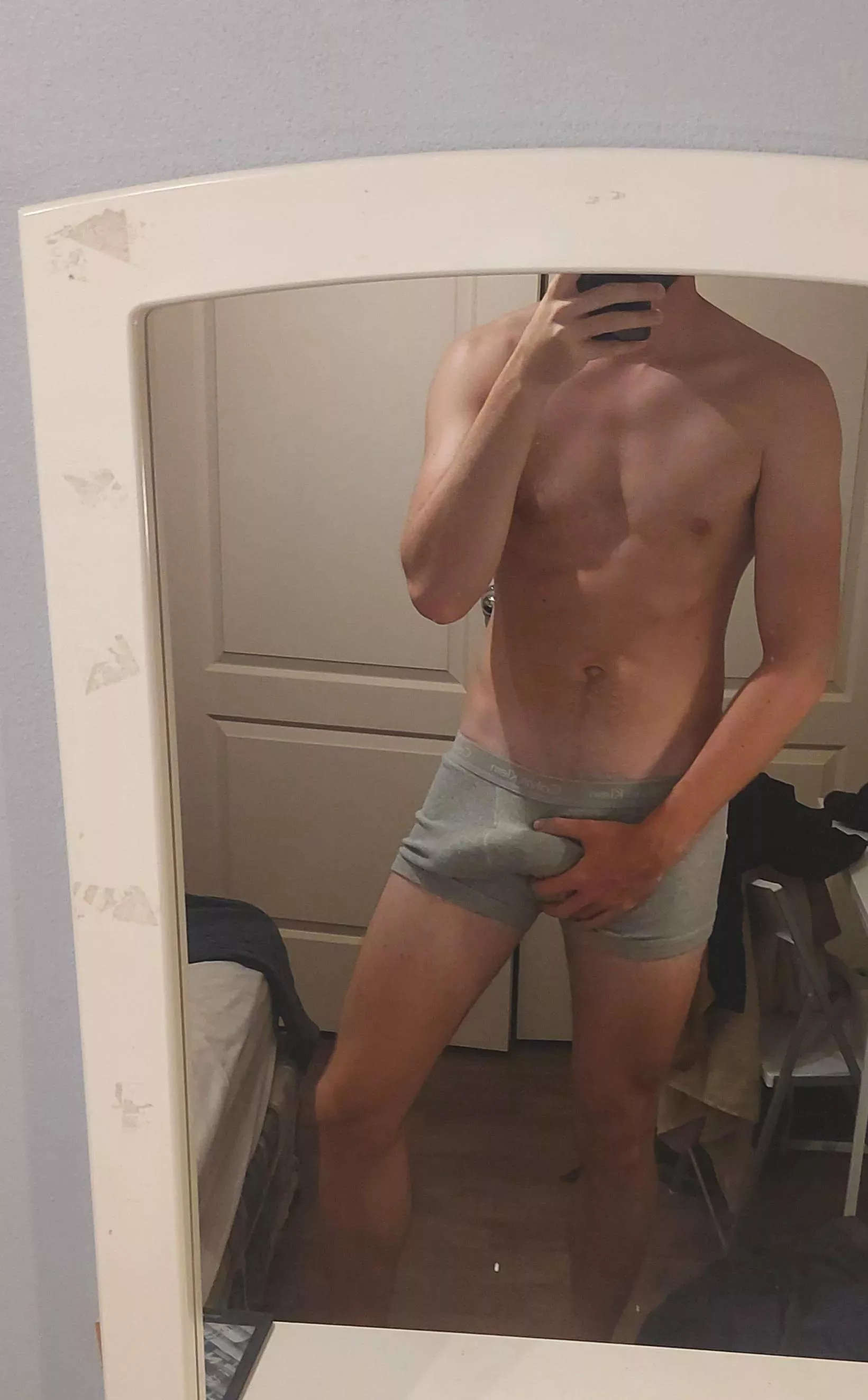 Just a tall guy wanting to push you up against a wall... posted by AnonymousGuy6