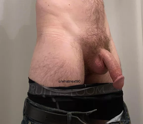 Just after being released from my boxer briefs by whatnext90