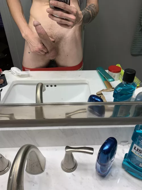 just another bathroom dick pic by QuietWars