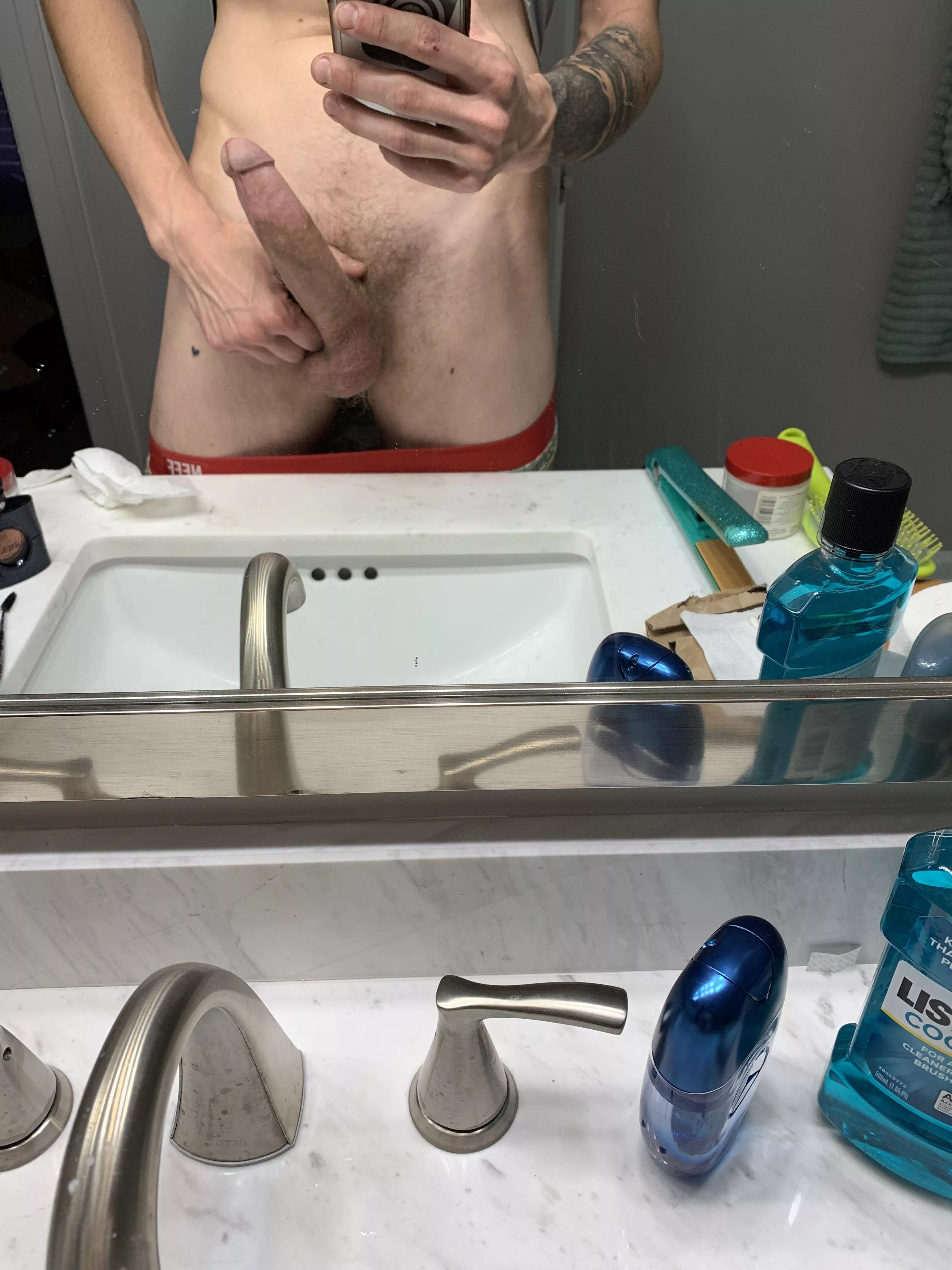 just another bathroom dick pic posted by QuietWars