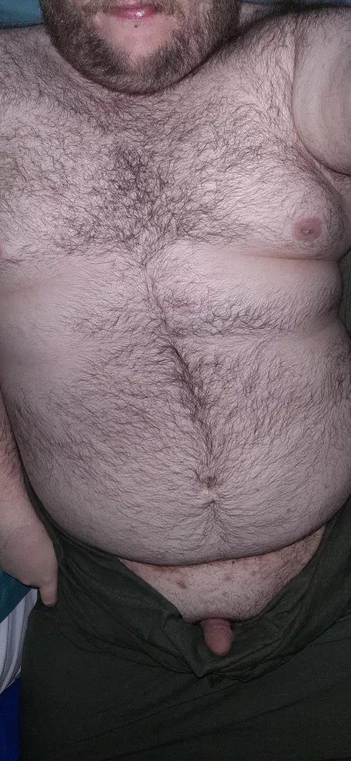 Just another boring pic of me in bed. Wishing I had someone here with me by LordOfTheGoobers