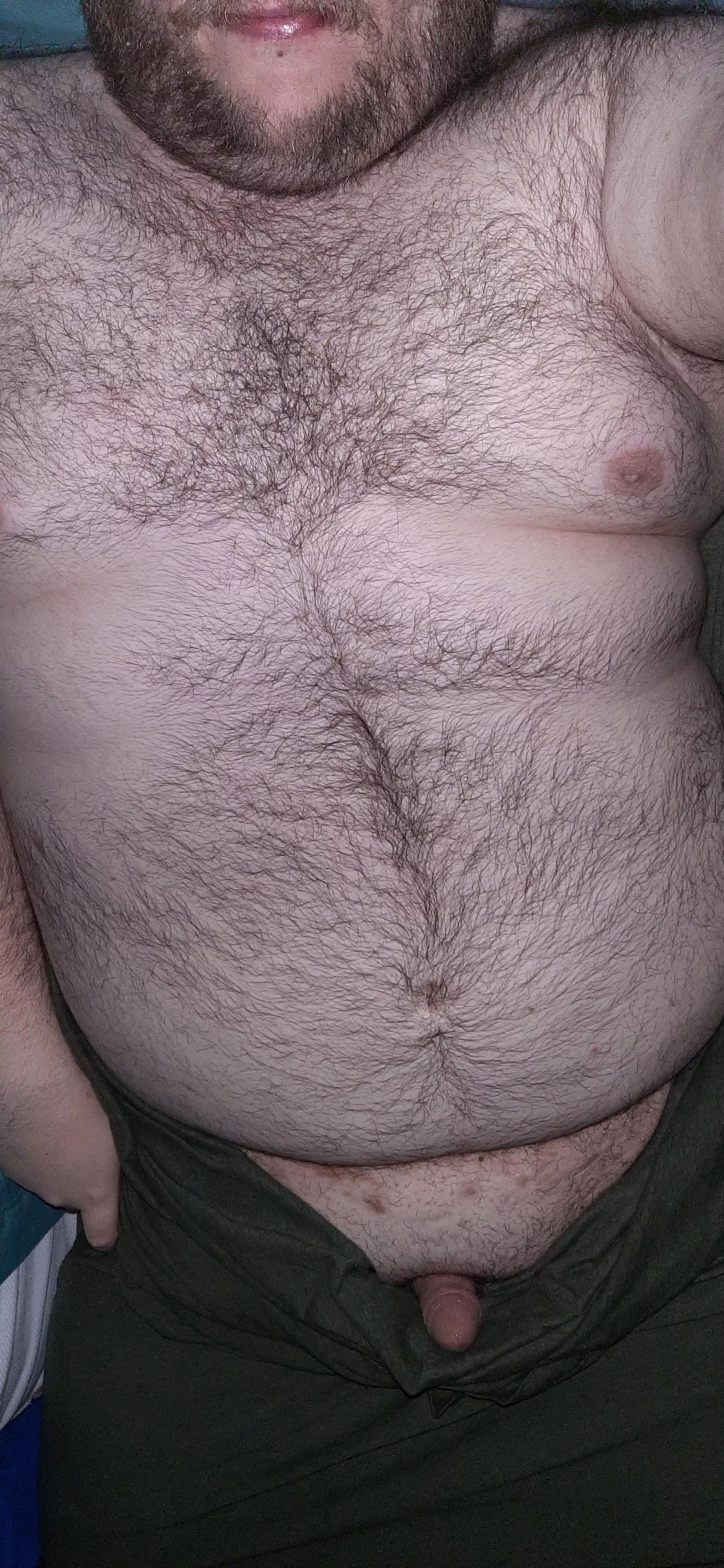 Just another boring pic of me in bed. Wishing I had someone here with me posted by LordOfTheGoobers