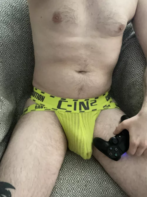 Just another gaming day! 😝 by Thrilledguy