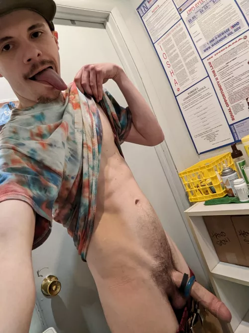 Just being naughty at work. 😜 by Der_Dankenstein