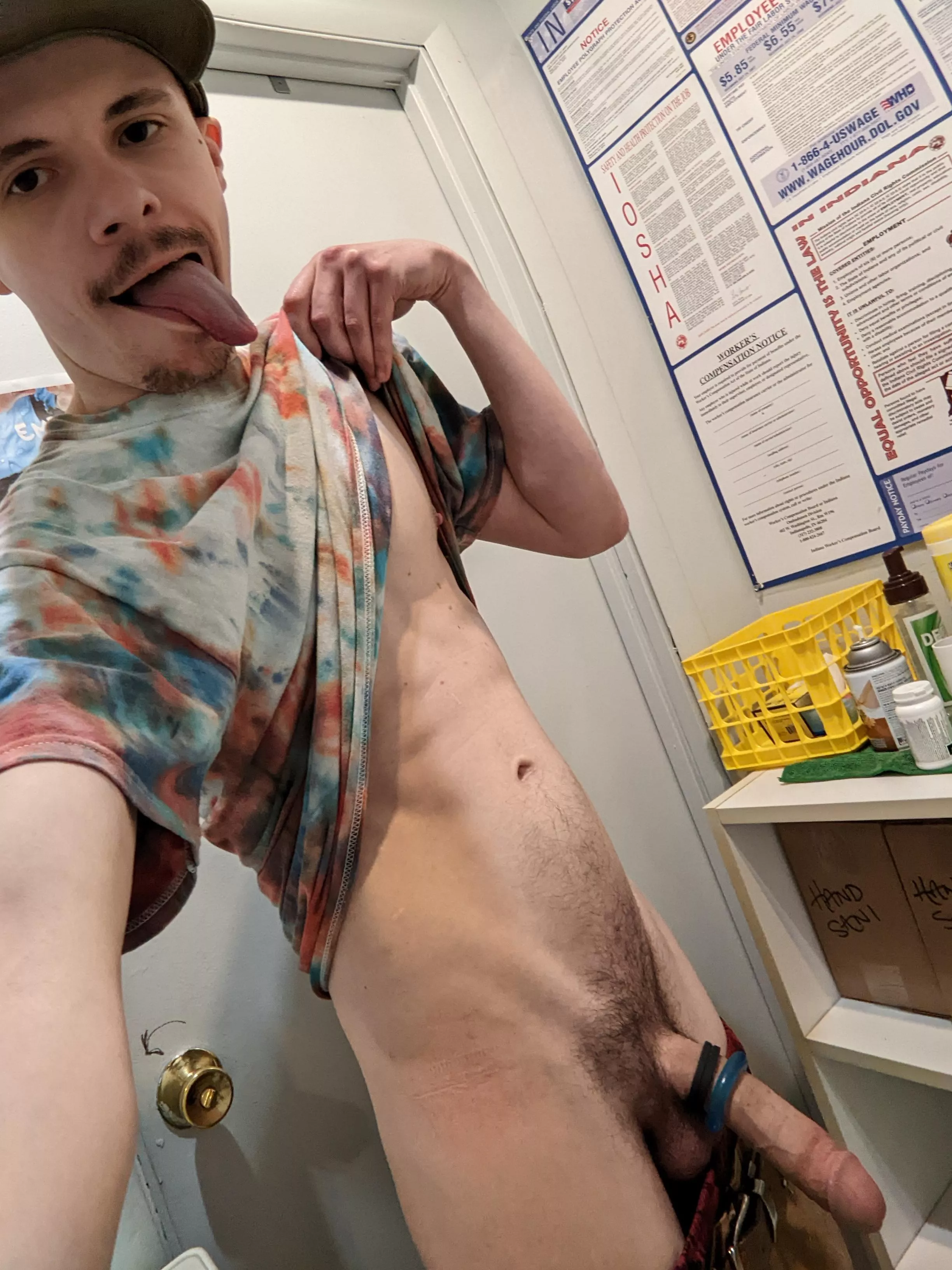 Just being naughty at work. 😜 posted by Der_Dankenstein