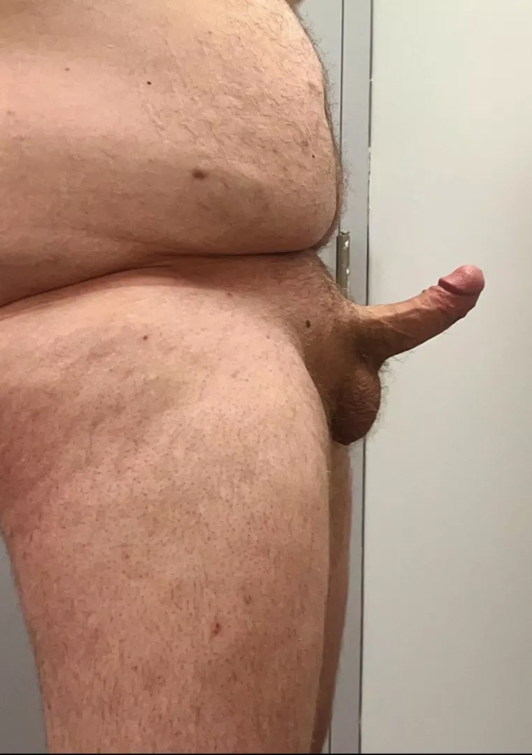 Just belly and cock. 😏 by Gentle_giant2202