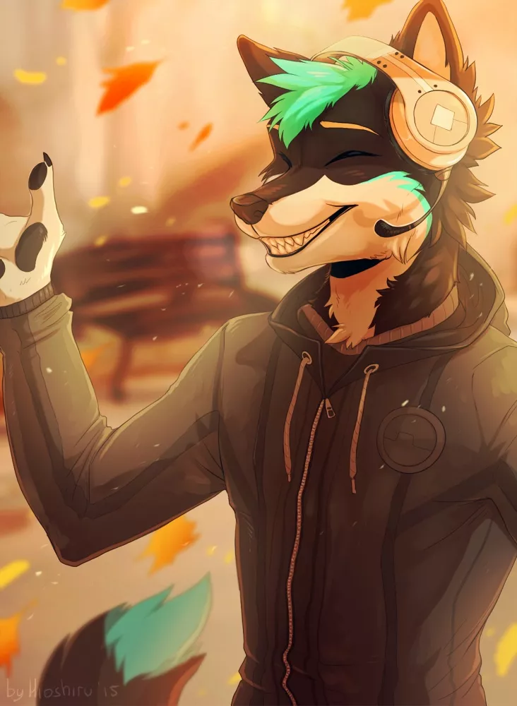 Just decided on the animal for my fursona. A husky. This is not my work since I’m not good at drawing but this is about what it looks like. posted by MichaelSchroederIV