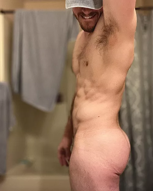 Just finished mowing; could I entice you to rinse with me in the middle of the day? by TheBeingInTime