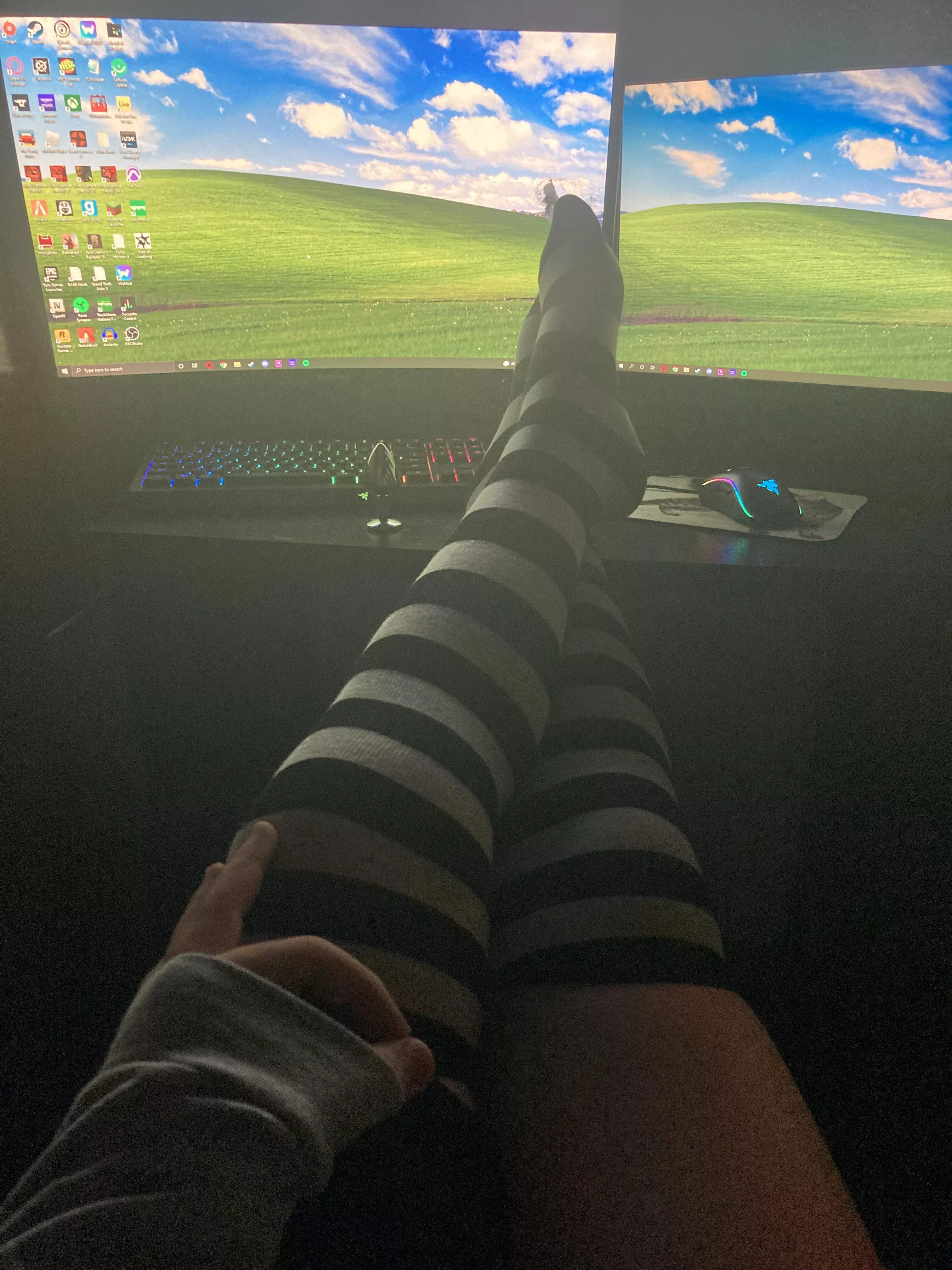 Just gaming :3 posted by ProtogenBeepBoop